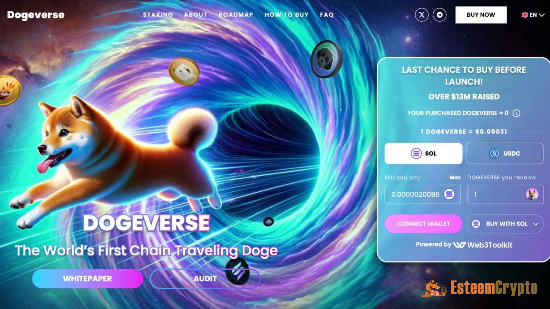 Dogeverse –the Best DeFi Coin