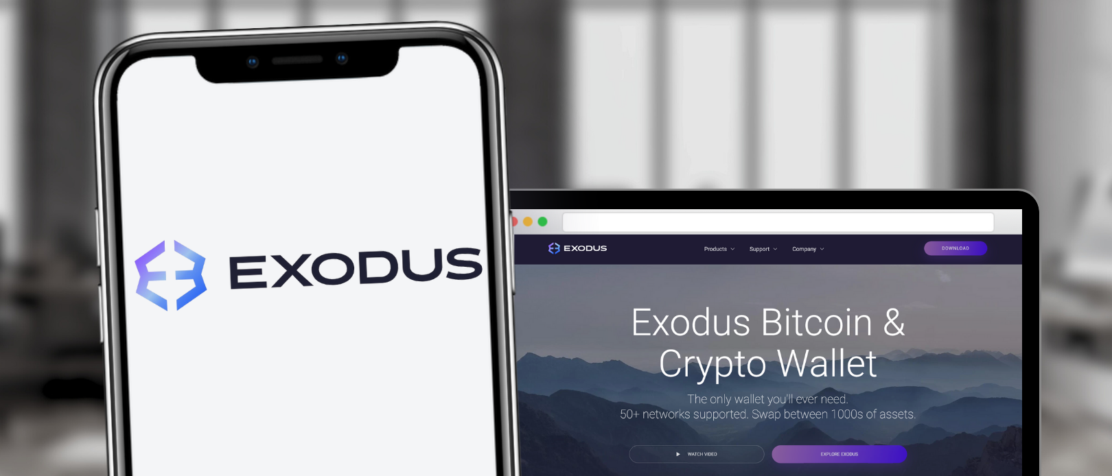 Exodus - Best Desktop Crypto Wallet