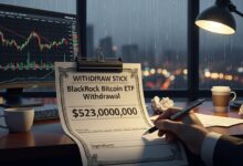 Investors pull record $523 million from BlackRock's flagship bitcoin ETF