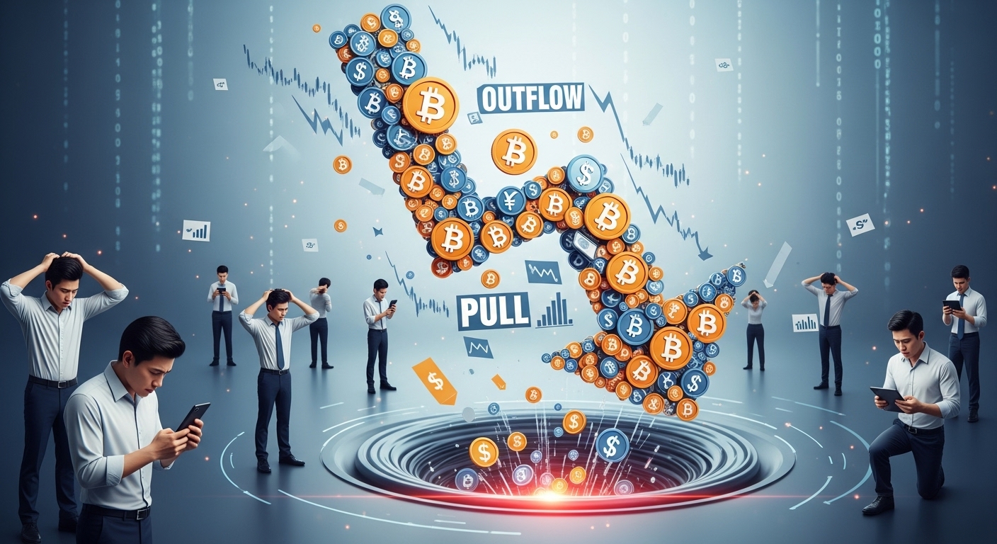 What record ETF outflows signal about bitcoin market sentiment Investors pull record