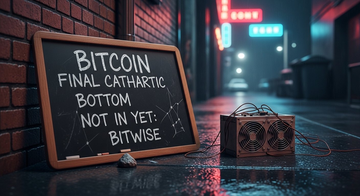Bitcoin Final Cathartic Bottom Not In Yet Bitwise