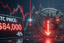 Bitcoin Price Crashes 6% to $84,000 What’s Next