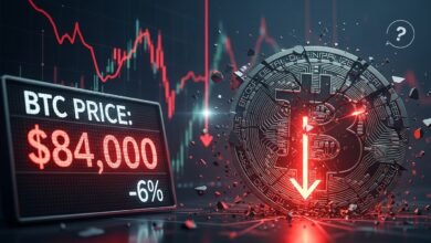 Bitcoin Price Crashes 6% to $84,000 What’s Next