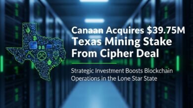 Canaan Acquires $39.75M Texas Mining Stake From Cipher Deal