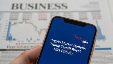 Crypto Market Update Trump Tariff Reset Hits Bitcoin