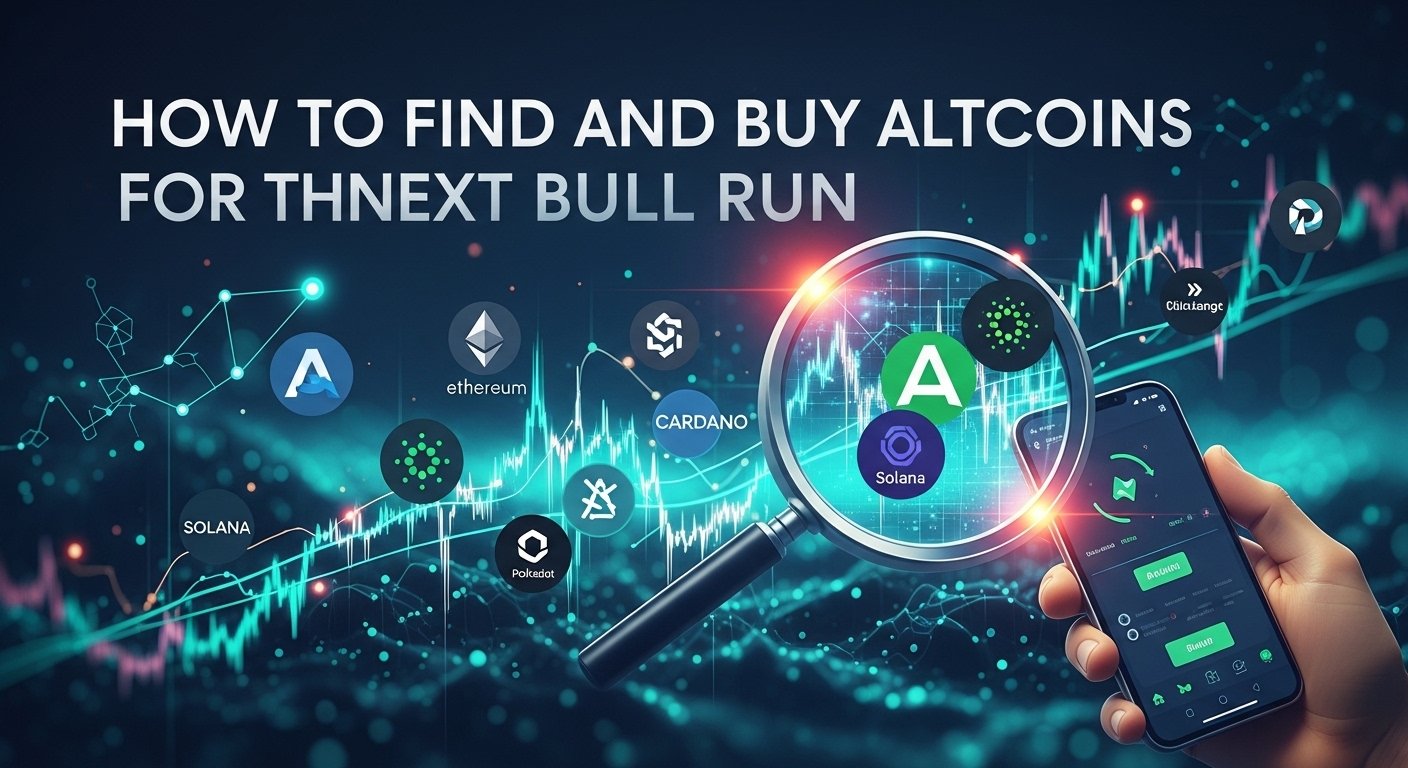 How to Find and Buy Altcoins for the Next Bull Run