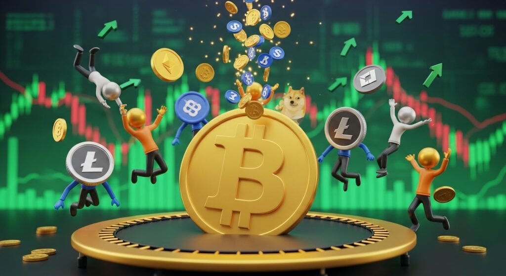 Bitcoin Bounce After 50% Drop: Traders Buy the Dip and Reset Risk