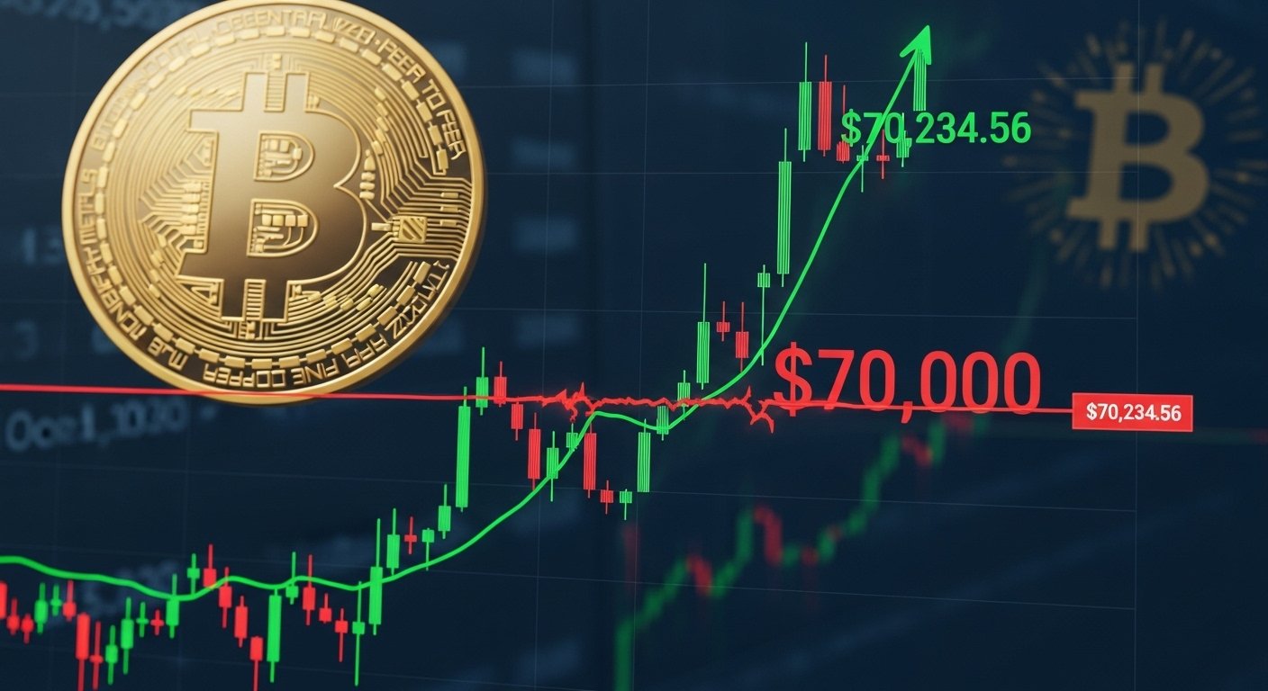 Bitcoin Price Rebound Above $70K After Near $60K Dip as Whales Stay Patient