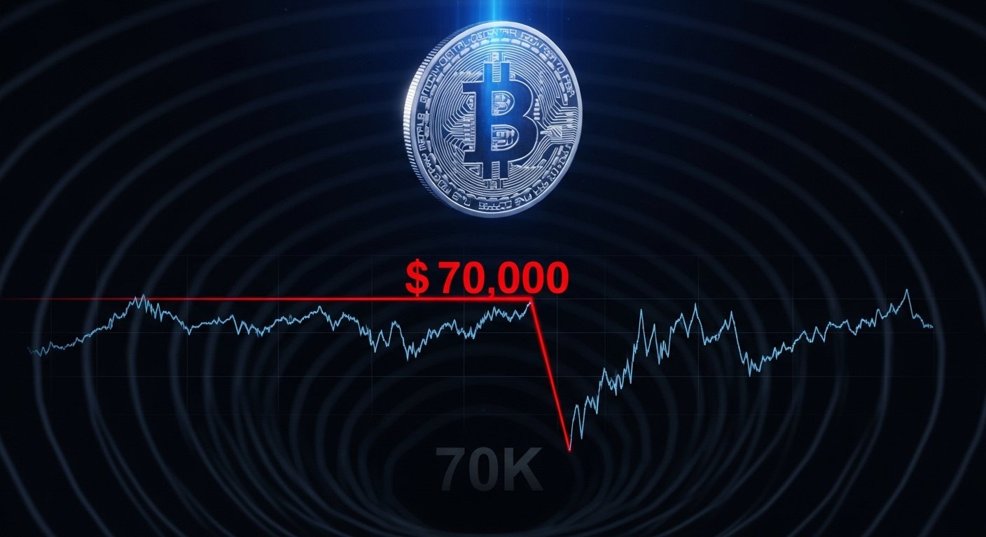 Bitcoin Drops Under $70K: Institutions Eye Smart Entry Zones Now