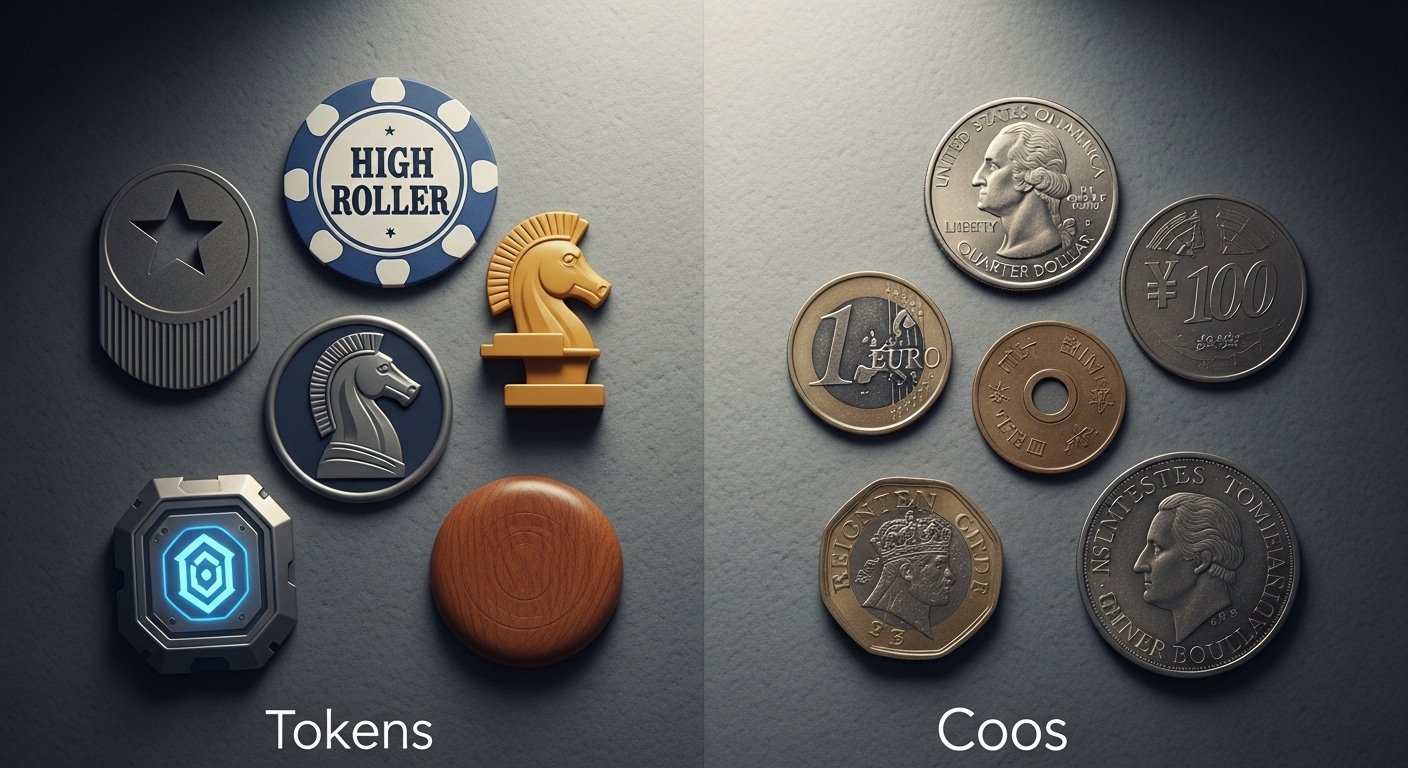 Tokens vs Coins