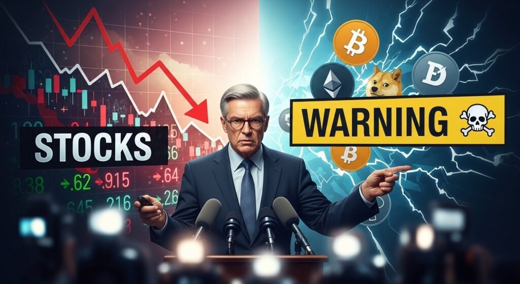 Top Economist Issues Major Warning on Stocks and Crypto
