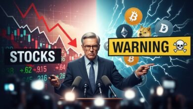 Top Economist Issues Major Warning on Stocks and Crypto