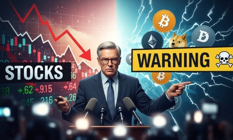 Top Economist Issues Major Warning on Stocks and Crypto