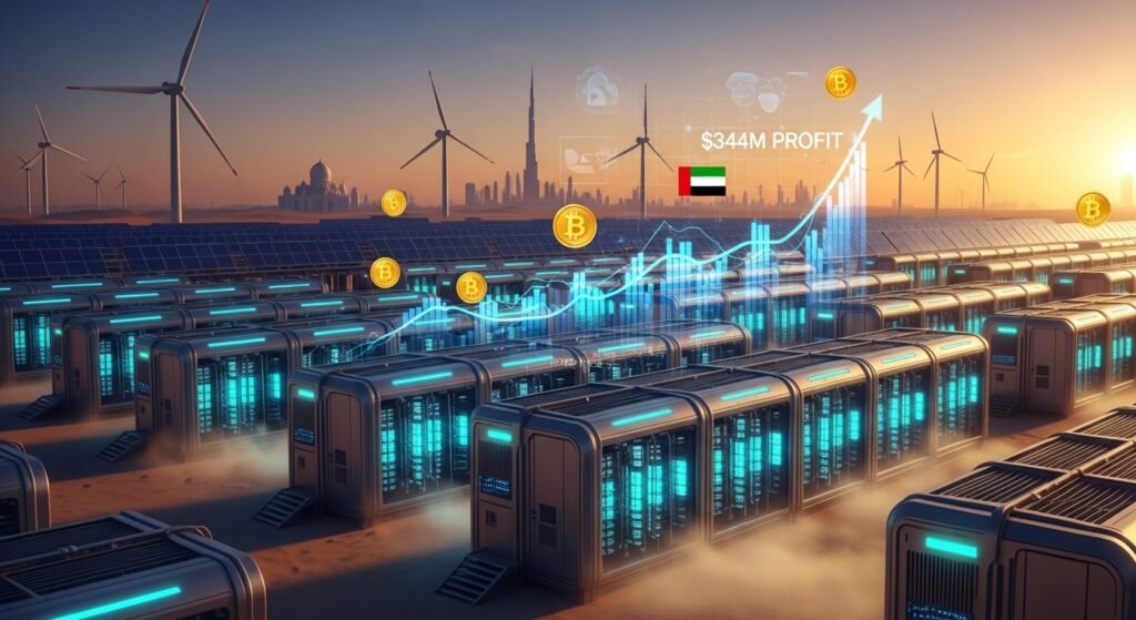 UAE Bitcoin Mining Operations Generate $344M Profit UAE Bitcoin Mining Operations Generate $344M Profit