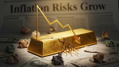 Gold Prices Fall Amid Inflation Risks Market Outlook